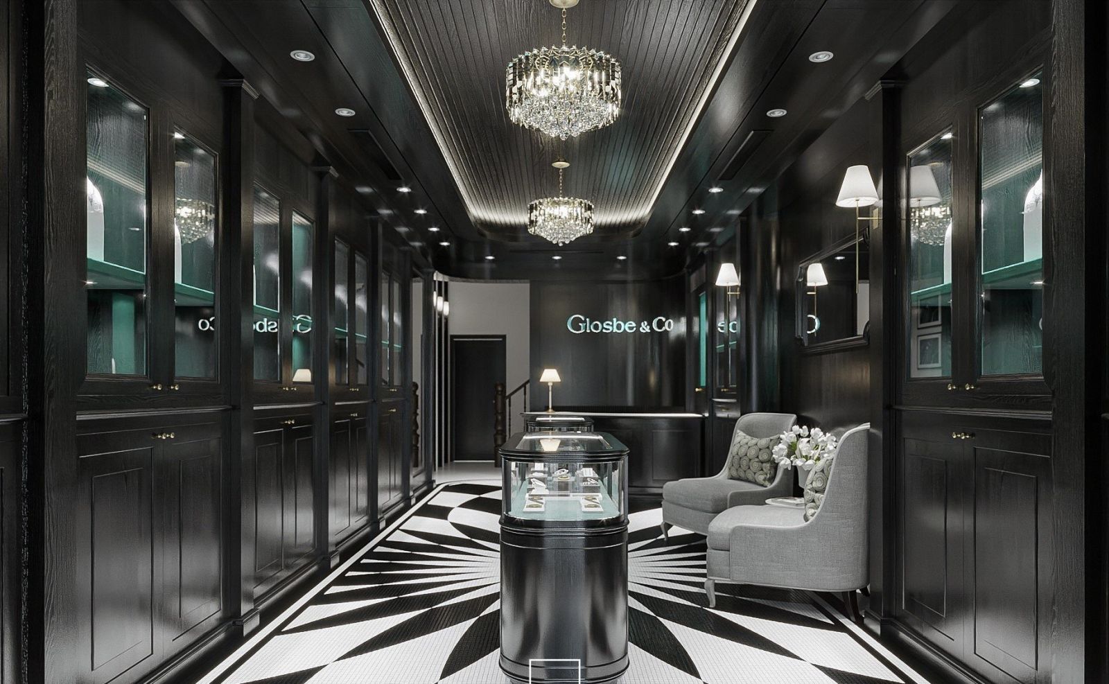 Cửa hàng thương hiệu trang sức và Ngọc Phỉ Thúy Glosbe & Co