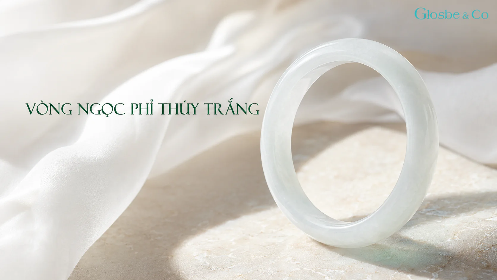Vòng Ngọc Phỉ Thúy trắng