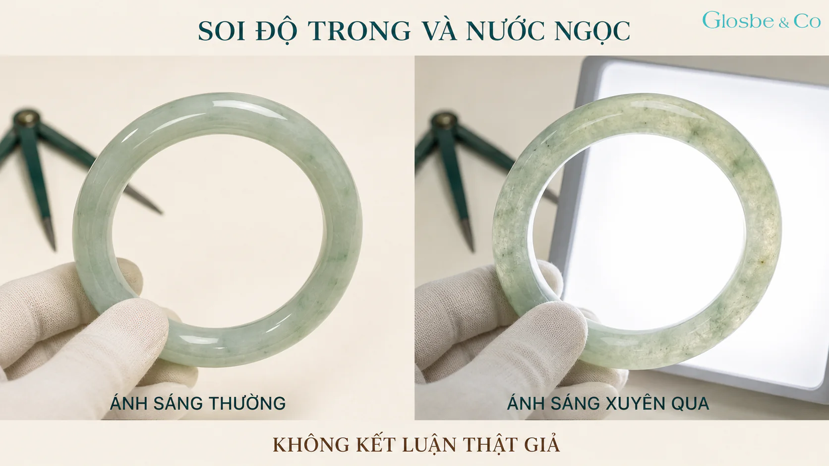 Soi độ trong và nước ngọc