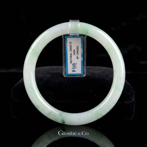 Vòng Ngọc Phỉ Thuý Bản Tròn Xanh Băng Glosbe & Co